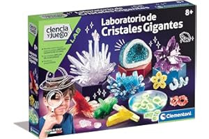 Clementoni - Laboratorio de Cristales Gigantes - Juego científico a Partir de 8 años, Juguete en español (55322)