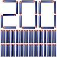 Montchi 100 Pack Bullets for Nerf, 7.2cm Refill Foam Darts for X Shot N-Strike Elite 2.0 Series Blasters, Soft Bullet Toy Gun Ammunition Accessories, Replacement Darts for Target Practice