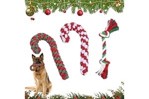 Mecctuck Juguete para cachorros, juguete para perros pequeños, pequeños, duraderos, cuerda de bola de algodón natural, para masticar los dientes de cachorro, juguetes interactivos para perros pequeños