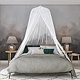 EVEN Naturals Mosquito Net for Bed Tent Adult, Pop-Up Tent, Fly Canopy Mosquito Nets, Bed Tent Double to King, Bed Canopy for Princess Bed, Mosquito Net Travel w/ Travel Bag (1270cm Round x H 221cm)