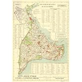 512 STORE Retro 1922 İstanbul Harita Poster, 325431e154134