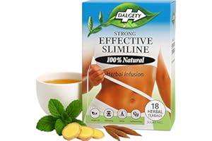 Dalgety Effective Slimline Herbal Infusion 3x40g Cartons - 100% Natural, Caffeine Free Tea (Total 54 Teabags) – Our Slimming Tea is Packed with Unique Health Benefits (3 Pack)