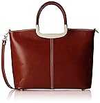 Chicca Tutto Moda CTM Borsa da Donna Classica, 36x27x12cm, Vera pelle 100% Made in Italy