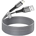iPhone Charger Cable 3M[Apple MFi Certified], USB to Lightning Cable 3M Extra Long iPhone Cable Fast Charging iPhone Wire Lead Nylon iPhone Charging Cable for iPhone 14 13 12 11 Pro Max/XS/8/7/6,iPad