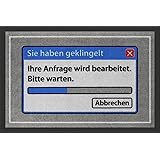 KUHEIGA Fussmatte/Schmutzfangmatte, 40 x 60 cm