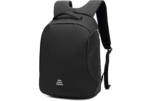 VINBAGGE Mochila portátil 15.6 pulgadas impermeable mochila antirrobo hombre seguridad USB mochila PC portátil para viaje negocios escuela