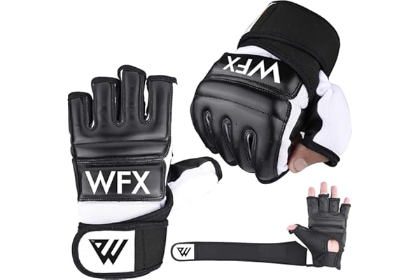 WFX Sac de Frappe Gants de Boxe Karaté MMA Corps Combat Taekwondo Entraînement Arts Martiaux Combat Grappling Muay Thai