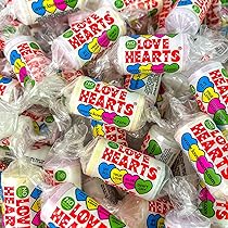 30 Heart Shaped Lollipops Cherry Flavoured Sweet Candy - View #2