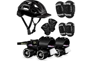 Jaspo Toddlers Baby Kids Junior Pro Adjustable Roller Skates Combo (Suitable for Age Group Up to 5 Years)