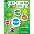Creative Teaching Press STEAM Design Challenges Resource Book, 1st Grade (Science, Technology, Engineering, Art, Math) (8208)