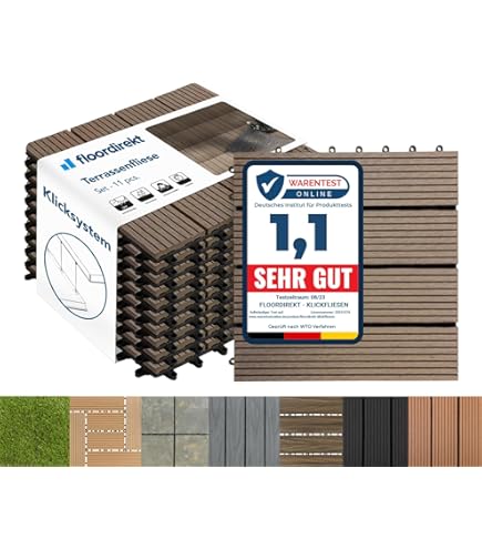 IKEA RUNNEN - Terrasse de sol, extérieur de 0,81 m², beige