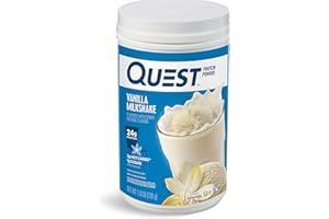 QUEST NUTRITION Quest Protein Powder, Vanilla Milkshake, 1.6lb