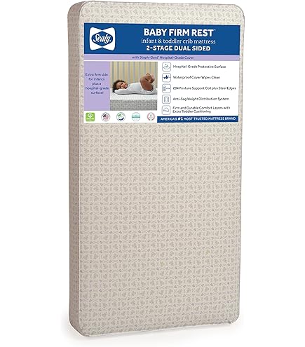 Waterproof Crib Mattress Sealy Ortho Rest Extra Firm Waterproof