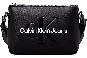 Calvin Klein Jeans Donna Borsa a Tracolla Camera Pouch Piccola con Zip