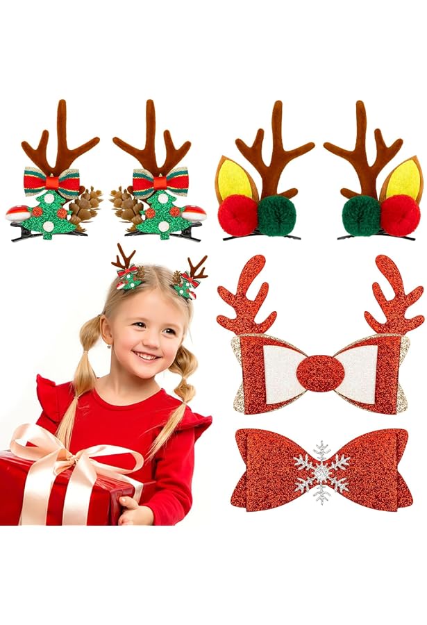 Grand Nœud à Cheveux Orange Fluo Pour Femmes Et Filles - Accessoire Brillant Pour Fêtes (Noël, Bal) - Taille 30x16cm