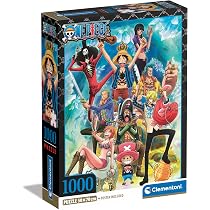 Clementoni Puzzle One Piece 500 Pièces – 49 X 36 Cm, Licence Officielle, Éco-conçu, Dès 14 Ans – Cadeau Fan Anime