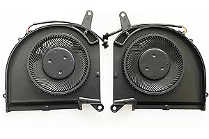 FLESHY LEAF Ventilateur de refroidissement CPU + GPU de rechange pour Gigabyte Aorus 15P 15G 17G KB SB WB XB YB YC KC XC RX5G RX7G AERO 15 OLED SA 17 HDR XA RP75XA RP77XA RP77XD AERO 17 RP77 RP75W PLB0701 0S12H H