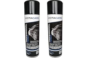 Fastcar 2 x Motacare® Underseal Spray Heavy Duty Underbody Protection Seal Underguard Paint 500ml