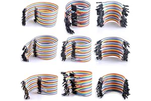 Jumper Kabel, UCEC Dupont Wires, 30-20-10 cm Breadboard Kabel, Female-Female, Male-Female, Male-Male Jumper Wire für Arduino für Raspberry Pi (9er Set)