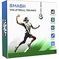 Wild-Iron Premium Volleyball Spike Trainer: Volleyball Rebounder with Elastic for Solo Volleyball Hitting Trainer – Adjustable Volleyball Training Equipment for Enhanced Skill Development