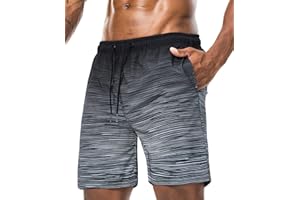 Danfiki Szorty kąpielowe męskie kąpielówki deska plaża szybkoschnące z podszewką z siatki kieszenie na zamek błyskawiczny