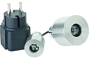 OASE 50115 LunaLed 9s - Source Stone Lighting, Underwater Lighting with Cool White LEDs for Water Features in the Pond, Fountain, Garden and Outdoor, Cool White