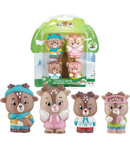 Klorofil- Famille Browny Personnages À Collectionner, 700300, Multicolore