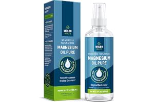 WoldoHealth magnesiumoljespray 100 ml – original Zechstein magnesiumklorid, högdoserat, ren saltlösning från Zechsteingruvan