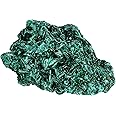 mookaitedecor 10-50g Natural Malachite Crystal Cluster Geode Stone Mineral Specimen for Desk Decor, Green Healing Crystal Gift for Collectors, Small Raw Crystal Ornament Rock for Collection Display