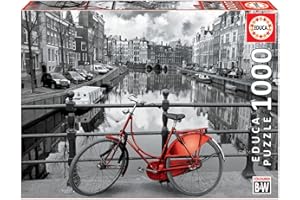 Educa Puzzle. Amsterdam black & white 1000 Teile