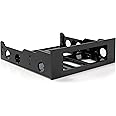 3.5" to 5.25" Front Bay Adapter - Mount 3.5" HDD in 5.25" Bay - Hard Drive Mounting Bracket w/ Mounting Screws (BRACKETFDBK)