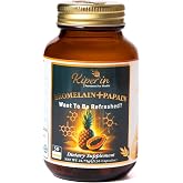 Kiperin Bromelain (2500 GDU) & Papain Enzim Kompleksi Takviyesi 700mg | Besin Takviyesi | Protein Emilimi | Pureness For Heal