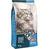 Super Cat Balıklı Yetişkin Kedi Maması 15 KG