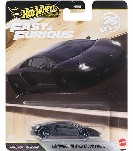Hot Wheels Fast and Furious Euro Fast Lamborghini Aventador Real