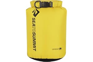 Sea to Summit - Lightweight Dry Bag - Waterproof Storage - Roll-Top Closure - Recycled Fabric - Base Lash Point & D-Ring - For Backpacking & Kayaking