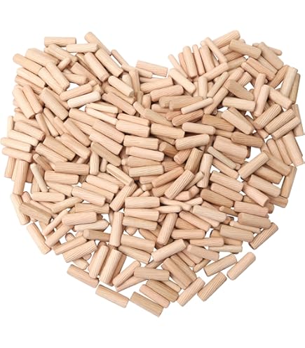 Aazon.co: Faithfull FAIDOW8150T Wood Dowels Fluted 40 X 8 (Tub 150), 40 X 8