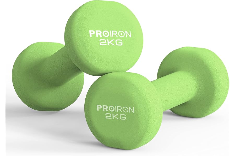 PROIRON haltere en Neoprene,Haltères,1KG,1,5KG,2KG,3KG,4KG,5KG,6KG,7KG,8KG,10KG,1+2+3KG,2 in 1,Muscles Fitness,néoprène Haltères