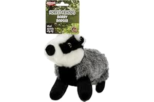 Animal Instincts Forest Friends Jouet couineur en Peluche Douce et Confortable pour Chien Motif Blaireau de Barry Taille L