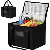 Alaoo Cooler Bag, 10 L Foldable Cooler Bag, Large Thermal Bag | Portable Cooler, Large Cooler Bag, Thermal Beach Bag, Large I