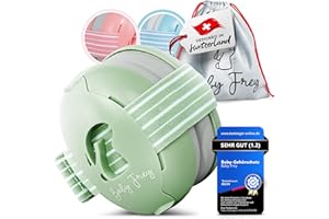 Baby Frey® Baby Gehörschutz – Sicherer Gehörschutz für Babys bis 24 Monate – Kein Druck auf Fontanelle – Weich, leicht & rutschfest – Für Konzerte, Reisen & Alltag