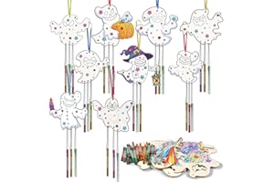 UieaMsio - Juego de 9 kits de bricolaje, diseño de monstruo de campana, Halloween o para niños, decoración para Halloween, actividad manual, fiesta, juegos de pintura, clase decorativa