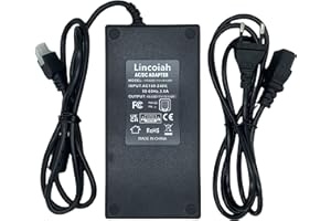 LINCOIAH Adaptateur Secteur AC/DC Compatible avec Fanatec Boost Kit 180 (8NM) CSL DD/Gran Turismo DD Pro Endor6200-2400750P Endor6200-2400