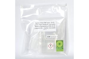 BRICO MARBLE CARE RESINA SUPER TRASPARENTE tipo EM in bustine monodose 2+2 a due componento A+B zero ingiallimento