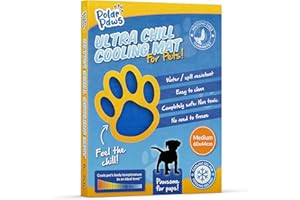 PawPride Dog Cooling Mat - Cooling Mat for Dogs - Pressure-activated Cool Gel Technology Cool Mat for Dogs - Dog Summer Essentials – Pet Cooling Mat - Non Toxic - Medium