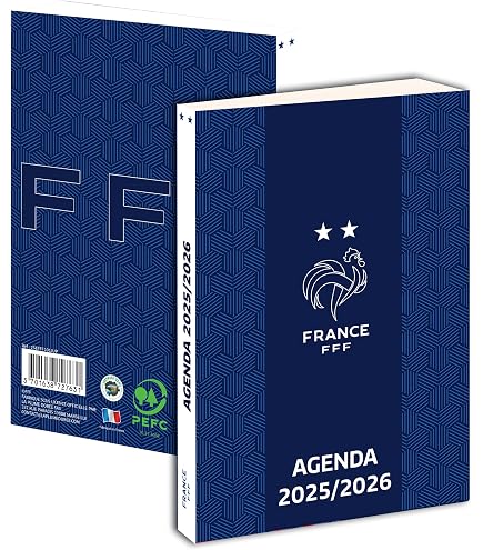 Agenda scolaire PSG 2025 2026 - Collection officielle PARIS SAINT GERMAIN