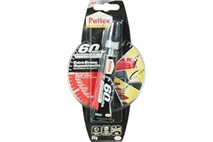 Pattex Uniwersalny klej na 60 sekund, uniwersalny klej do napraw domowych, szybki klej 60 sekund, mocny klej do różnych materiałów, 1 x tubka 20 g