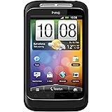 HTC Wildfire S Smartphone (8.1 cm (3.2 Zoll) Touchscreen, WiFi (b/g/n), Android OS 2.3.3) schwarz