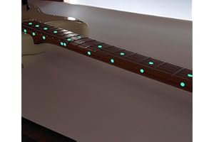DesignDivil Autocollants phosphorescents sur les côtés pour guitares