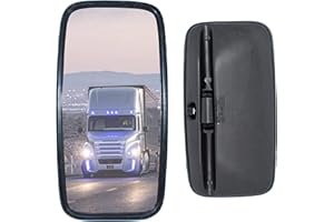 PROMO LINK 2 specchietti universali per camion, furgoni o bus, dimensioni 36 x 18 cm