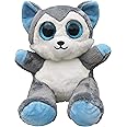 popo Cute Panda Export Quality Imported Certified Safe-24 cm (Grey)